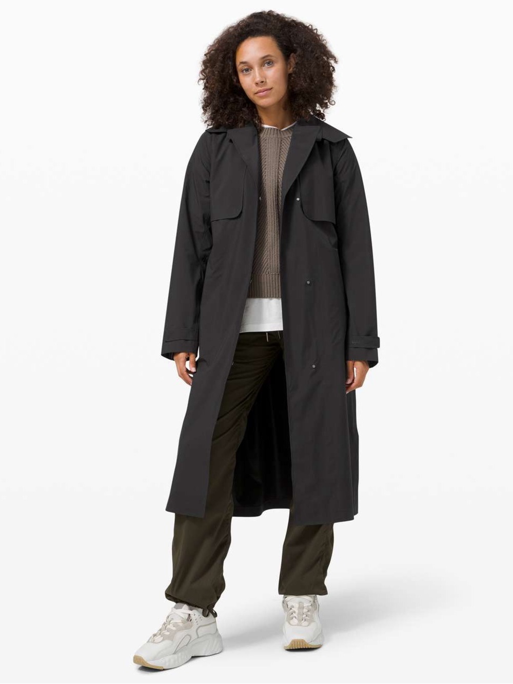 Lululemon Always There Trench Coat
In black